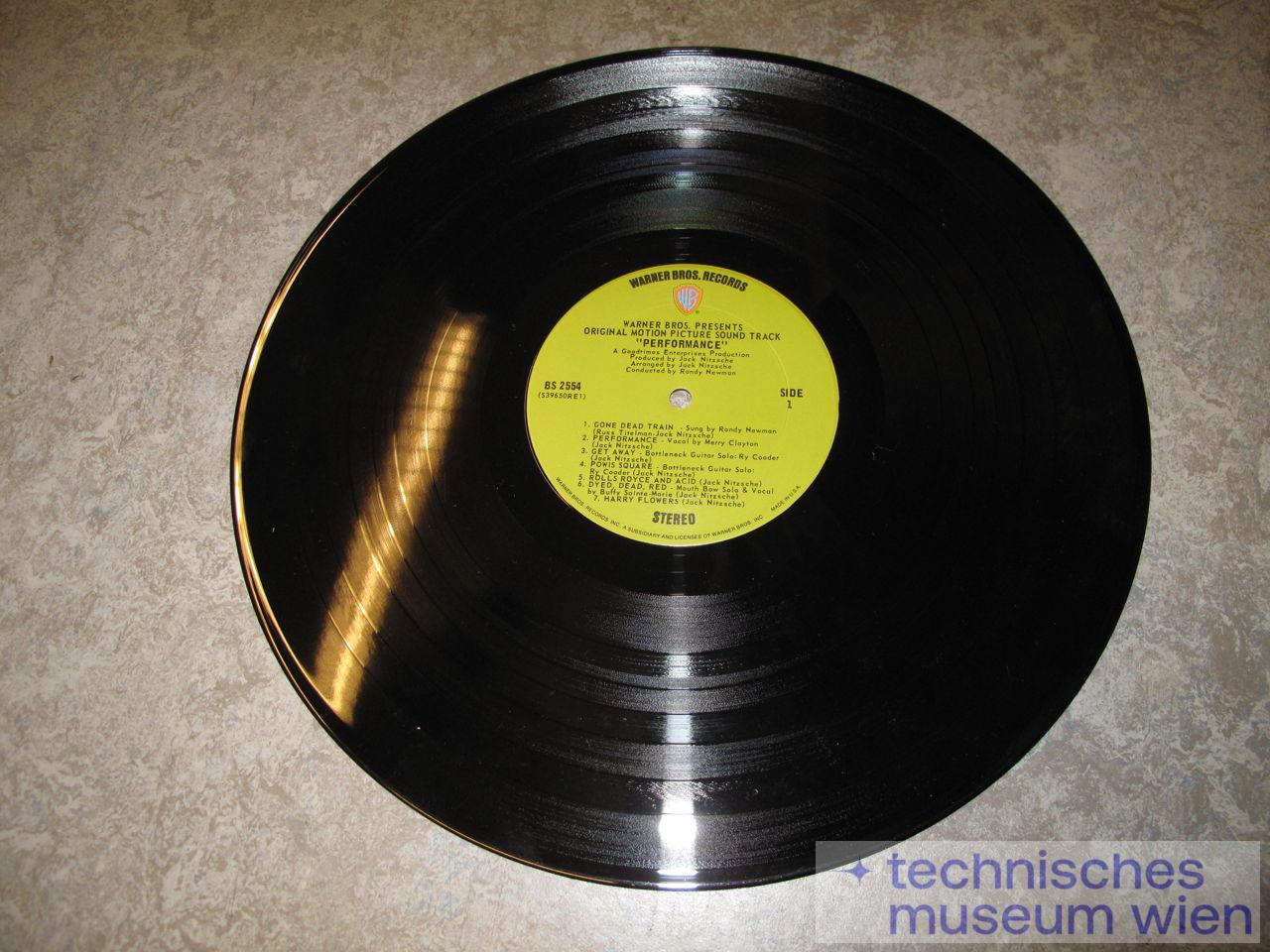 Schallplatte: Performance (Original Motion Picture Sound Track) BS 2554