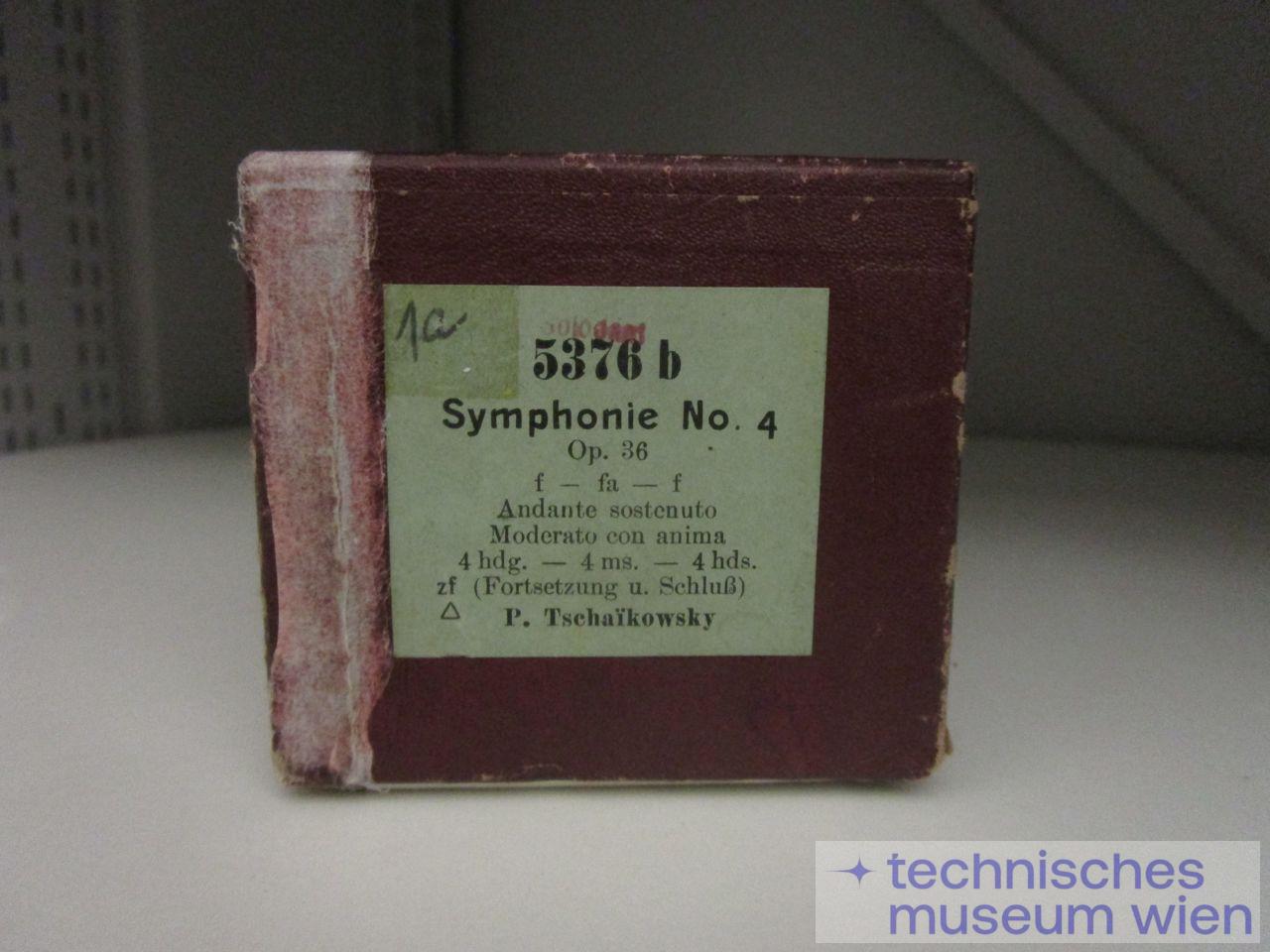 Notenrolle Phonola Nr. 5376 b ''Symphonie Nr. 4''
