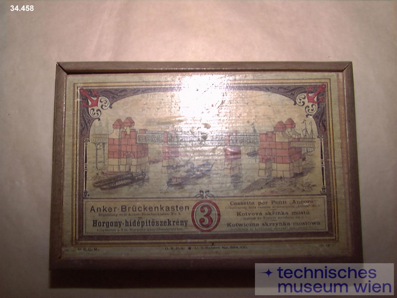 Anker Steinbaukasten - Nr. 3 Brückenbaukasten